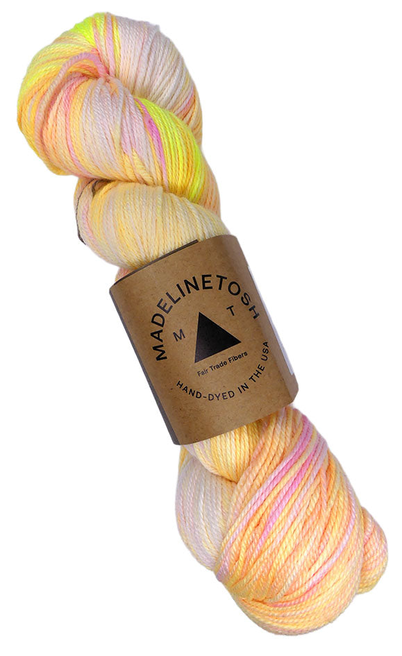 Madelinetosh Pashmina One of a Kind Colors - Neon Citrus