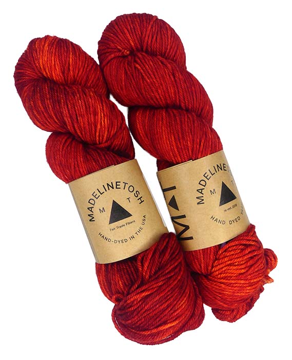 Tosh DK One of a Kind Color - Blazing Fire (TWO SKEINS)
