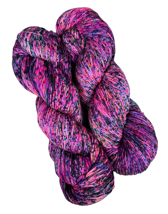 Malabrigo Arroyo One of a Kind Colors - Pink with Sprinkles (TWO SKEINS)