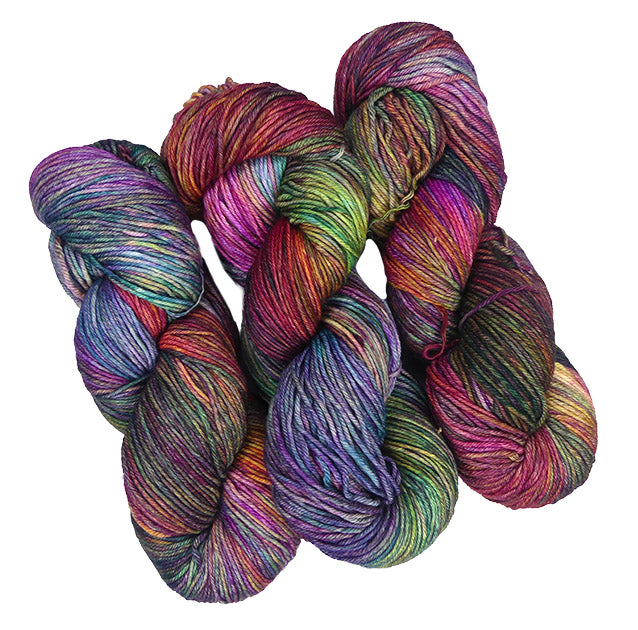 Malabrigo Arroyo One of a Kind Colors - Snappy Dragon (THREE SKEINS)