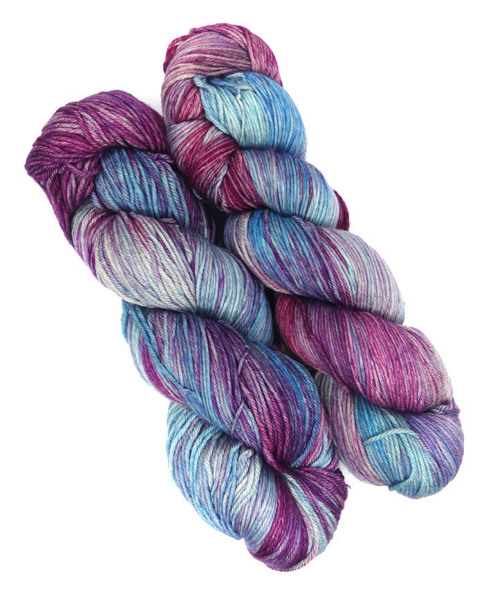 Malabrigo Arroyo One of a Kind Colors - Frozen Violets (TWO SKEINS)