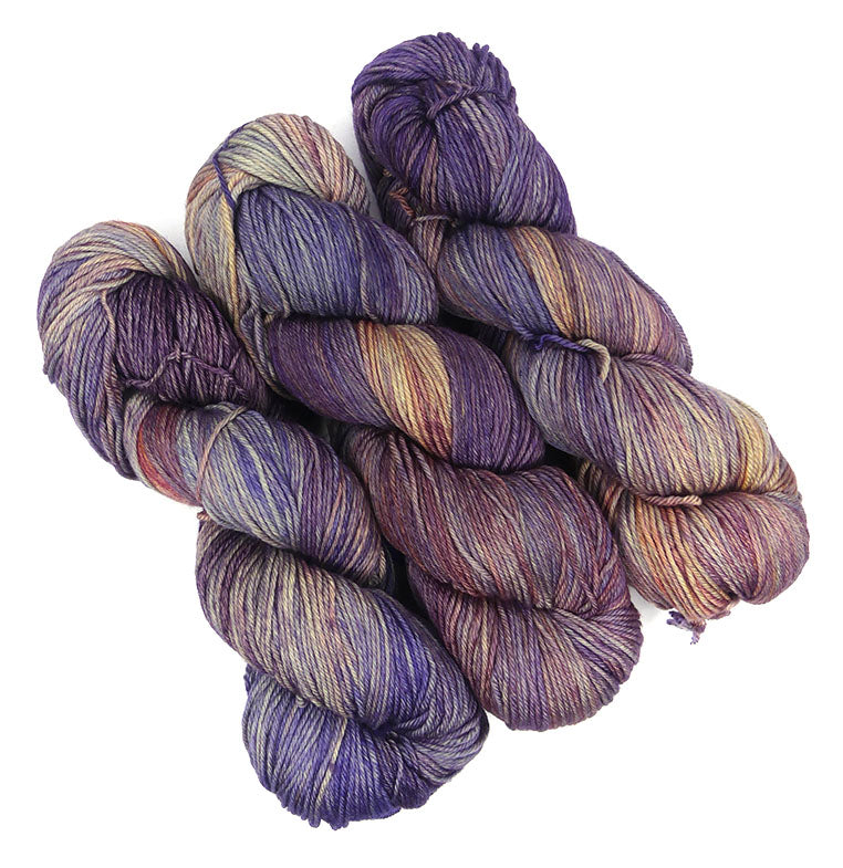 Malabrigo Arroyo One of a Kind Colors - Lavender Smoke (THREE SKEINS)