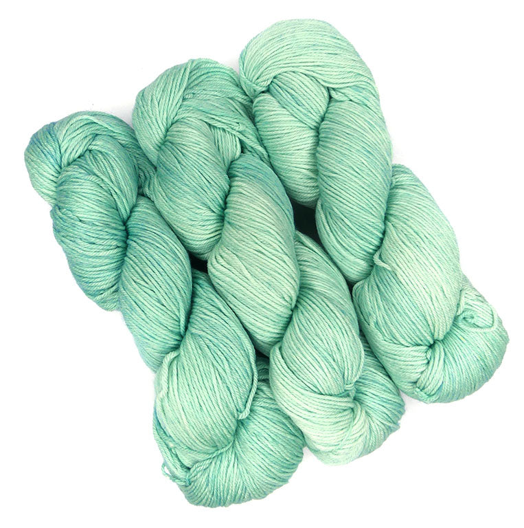 Malabrigo Arroyo One of a Kind Colors - Minty Fresh (THREE SKEINS)