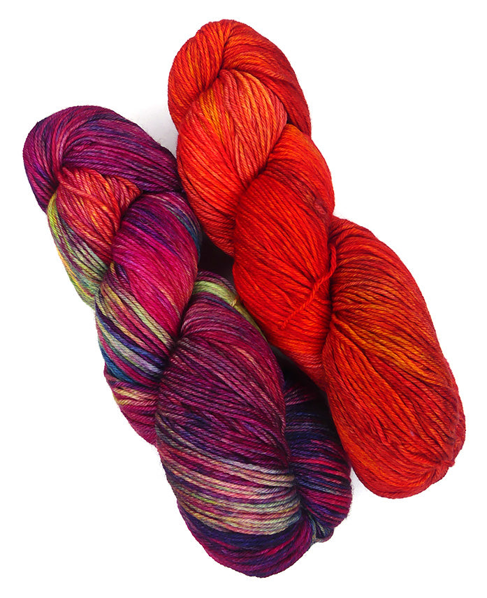 Malabrigo Arroyo One of a Kind Colors - Sizzling Summer (2 SKEINS)
