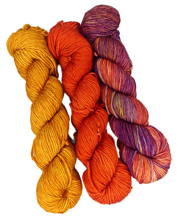 Malabrigo Caprino One of a Kind - Golden Days (3 skeins) Knitting and Crochet Yarn on sale at Little Knits