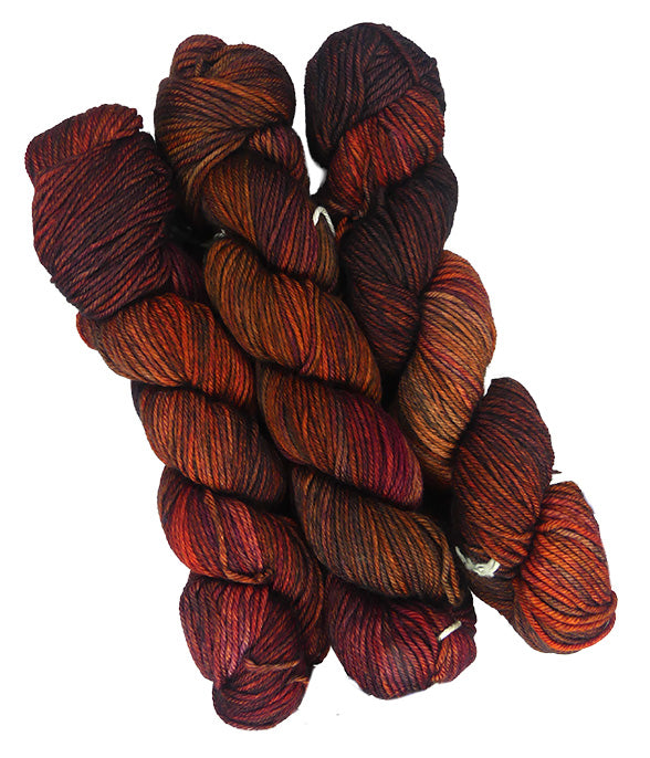 Malabrigo Caprino One of a Kind - Harvest Flame (3 skeins) Knitting and Crochet Yarn on sale at Little Knits
