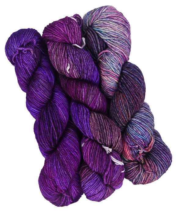 Malabrigo Caprino One of a Kind - Lovely Evening (3 skeins) Knitting and Crochet Yarn on sale at Little Knits