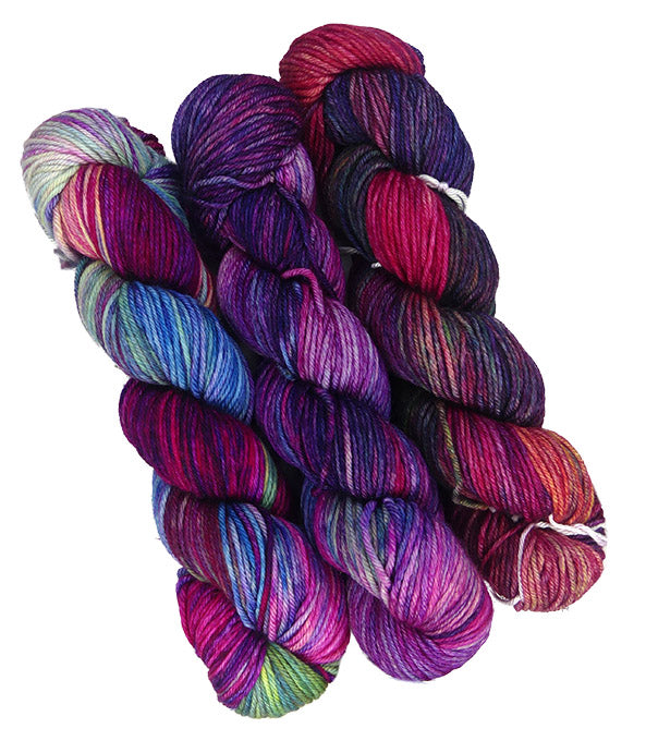 Malabrigo Caprino One of a Kind - Menagerie of Roses (3 skeins) Knitting and Crochet Yarn on sale at Little Knits