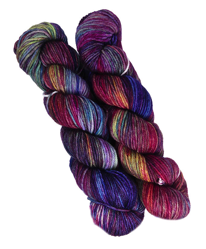 Malabrigo Caprino One of a Kind - Rainbow Waves (2 skeins)