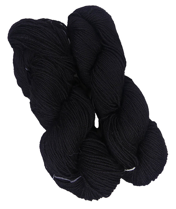 Malabrigo Dos Tierras One of a Kind Bag - Black as Night (2 Skeins)