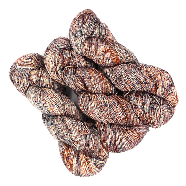 Malabrigo Dos Tierras One of a Kind - Cinnamon Dust (Three Skeins)