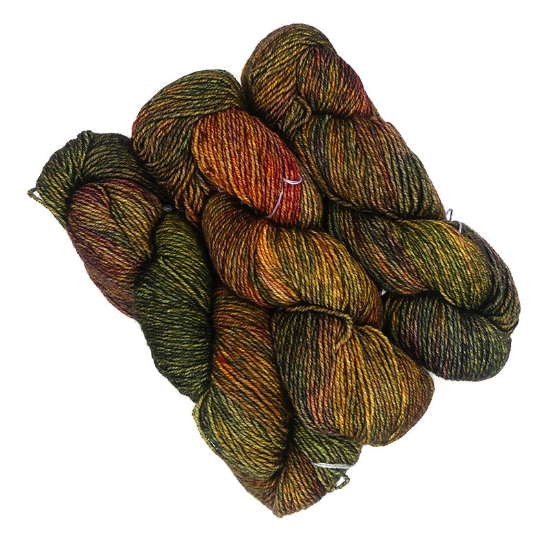 Malabrigo Dos Tierras One of a Kind - Forest Floor (Three Skeins)