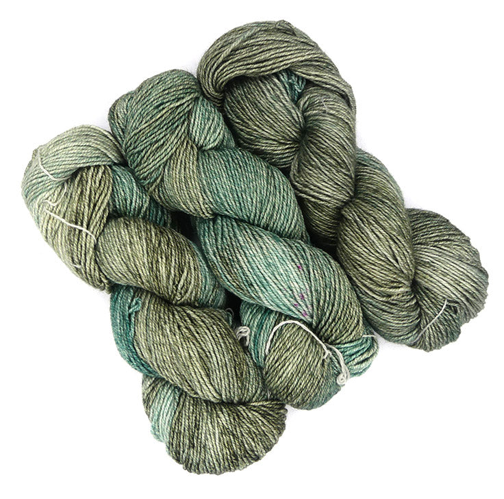 Malabrigo Dos Tierras One of a Kind - Mint Grove (Three Skeins)