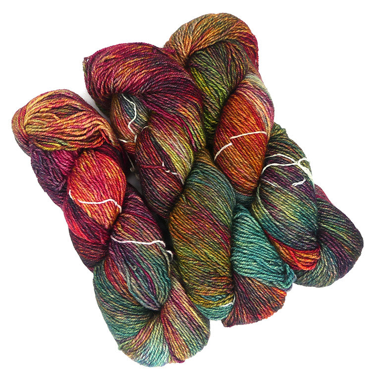 Malabrigo Dos Tierras One of a Kind - Rainbow Skies (Three Skeins)