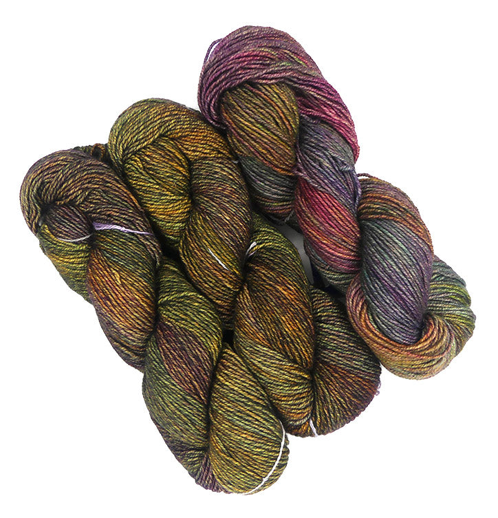 Malabrigo Dos Tierras One of a Kind - Rustic Retreat (Three Skeins)