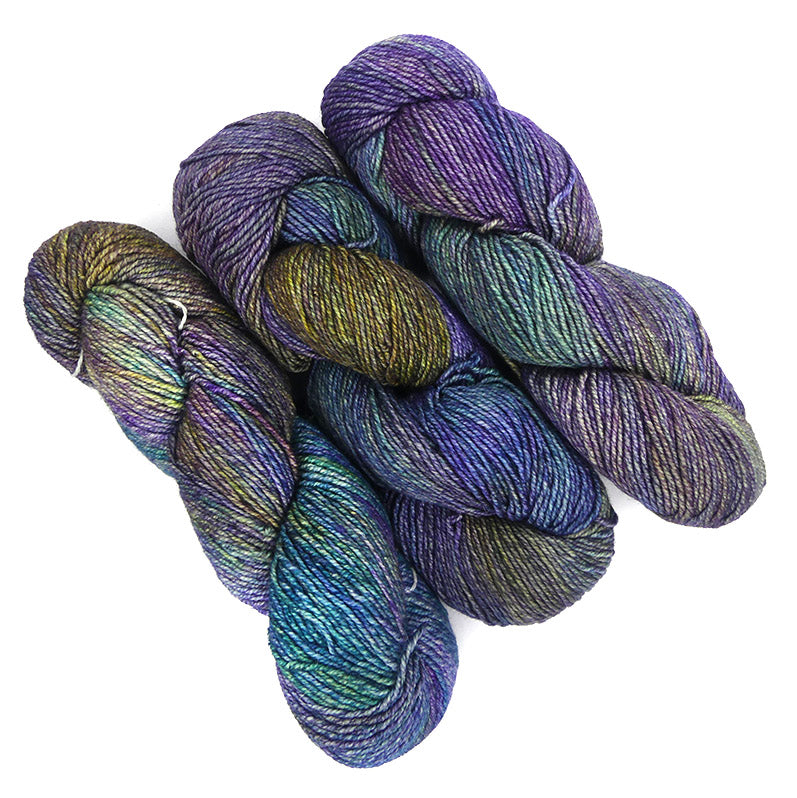 Malabrigo Dos Tierras One of a Kind - Seaside - Lot B (Three Skeins)