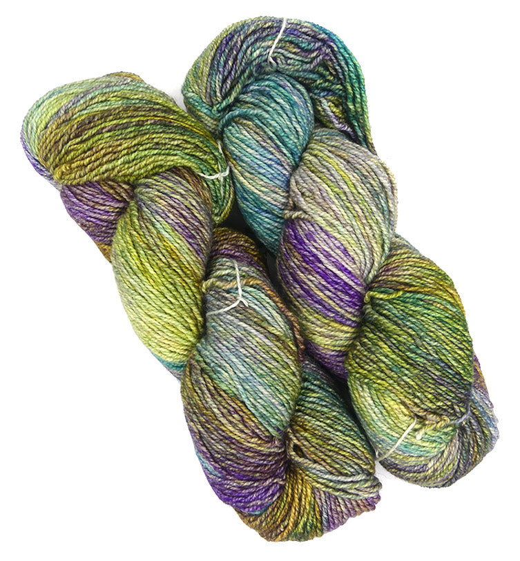 Malabrigo Dos Tierras One of a Kind Bag - Spring Iris (2 Skeins)