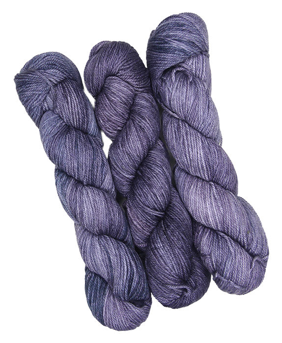 Malabrigo Finito One of a Kind Colors - Grey Violet (3 Skeins)