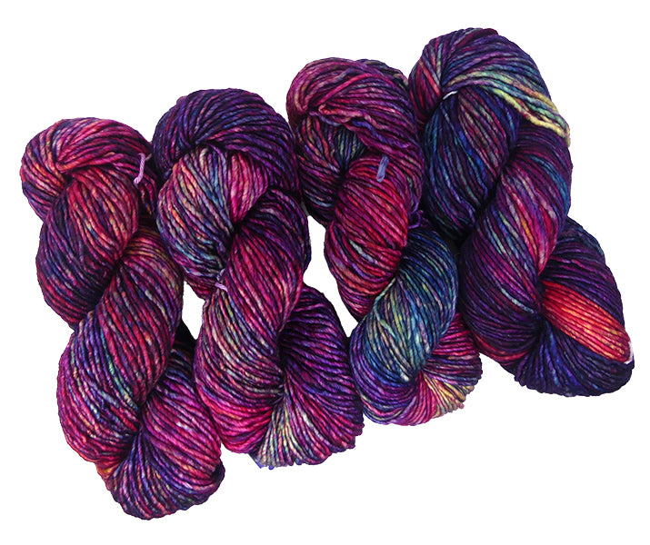 3 outlet skeins Malabrigo Mecha yarn