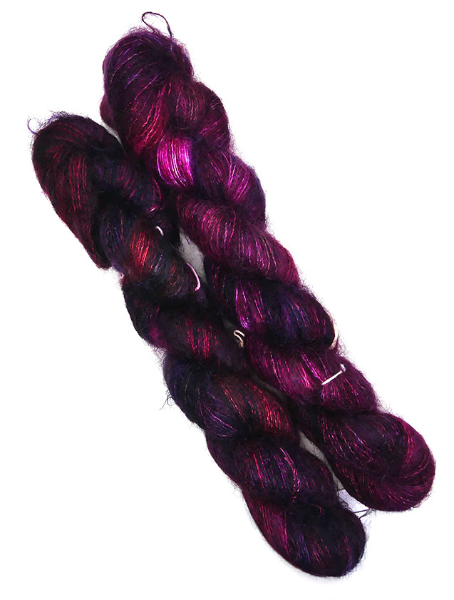 Malabrigo Mohair One of a Kind - Merlot Mystery - Lot B (Two Skeins)