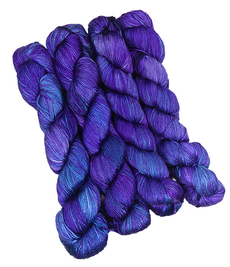 Malabrigo Mora One of a Kind - Blue Violet Twist (4 skeins) on sale at Little Knits