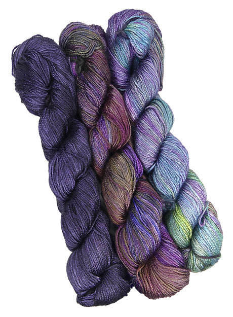Malabrigo Mora One of a Kind - Dusk in the Garden (3 skeins) on sale at little knits