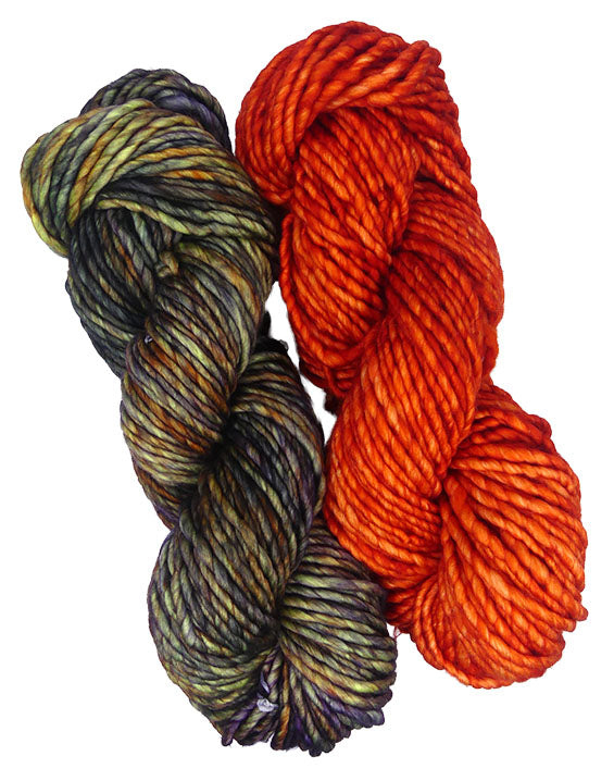 Malabrigo Noventa One of a Kind - Jack-O-Lantern (dyelot A) (TWO SKEINS)