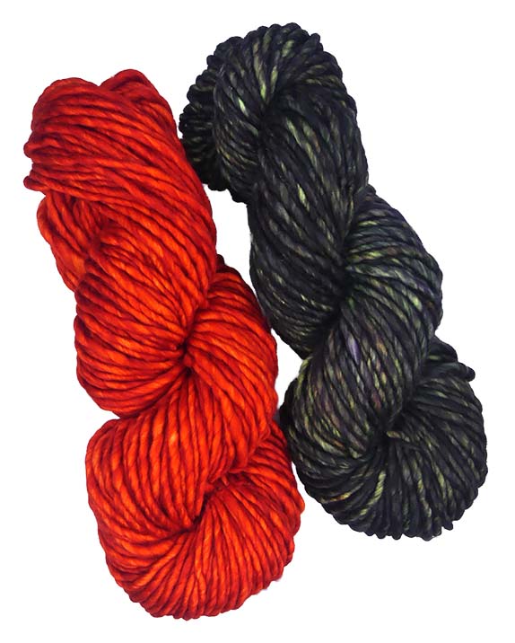 Malabrigo Noventa One of a Kind - Jack-O-Lantern (dyelot B) (TWO SKEINS)