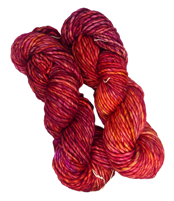 Malabrigo Noventa One of a Kind - Orange Berry Swirl (TWO SKEINS)