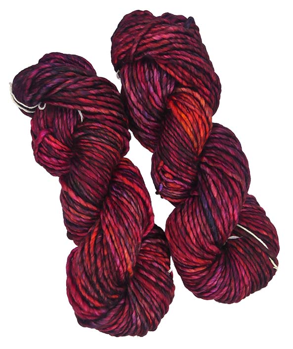 Malabrigo Noventa One of a Kind - Raspberry Riot - Dye lot A (TWO SKEINS)