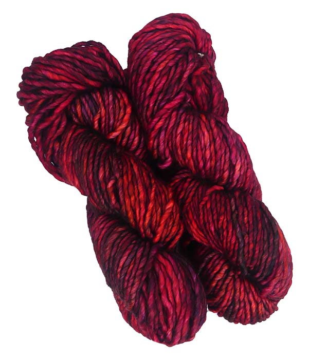 Malabrigo Noventa One of a Kind - Ruby Roses (TWO SKEINS)