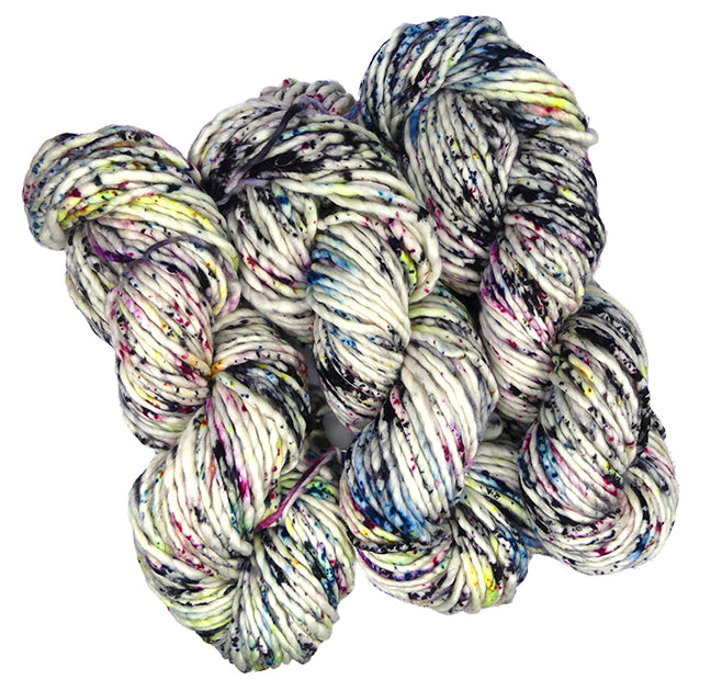 Malabrigo Noventa One of a Kind - Starry Snowfall (THREE SKEINS)