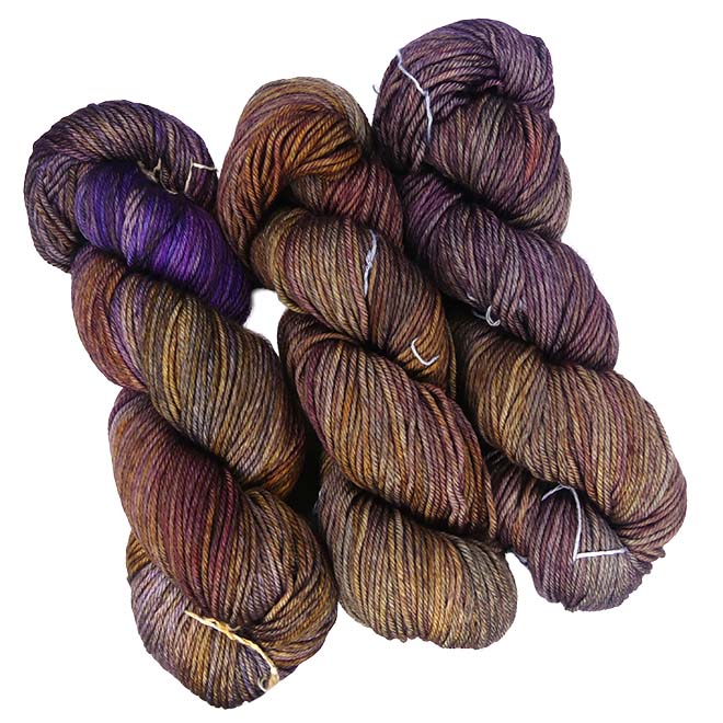 Malabrigo Rios One of a Kind - Grape Vines (THREE SKEINS)