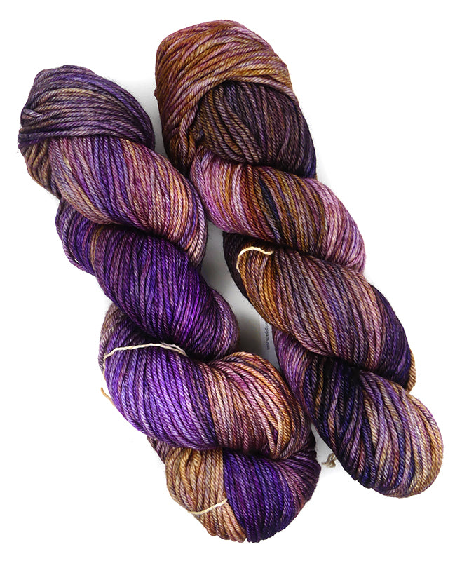 Malabrigo Rios One of a Kind - Chestnut Orchid - Lot A (TWO SKEINS)