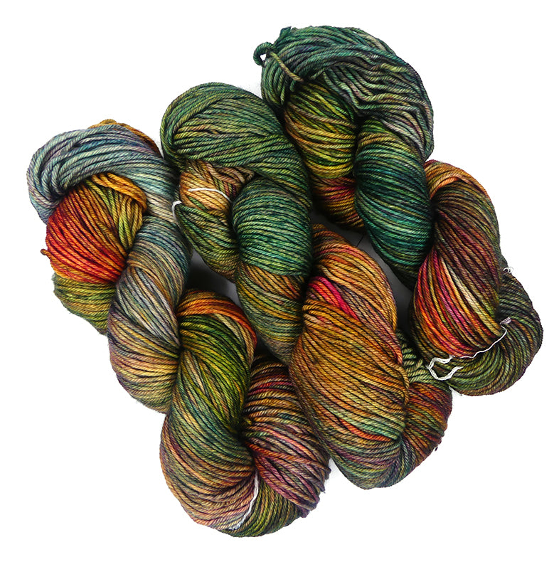Malabrigo Rios One of a Kind - Maple and Moss (THREE SKEINS)