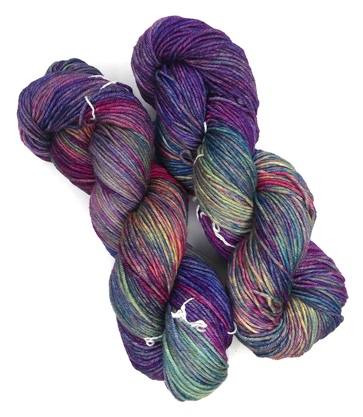 Malabrigo Seis Cabos One of a Kind Colors - Artist's Garden (TWO SKEINS)