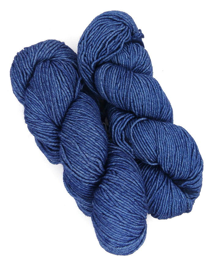 Malabrigo Seis Cabos One of a Kind Colors - Denim Blues (TWO SKEINS)