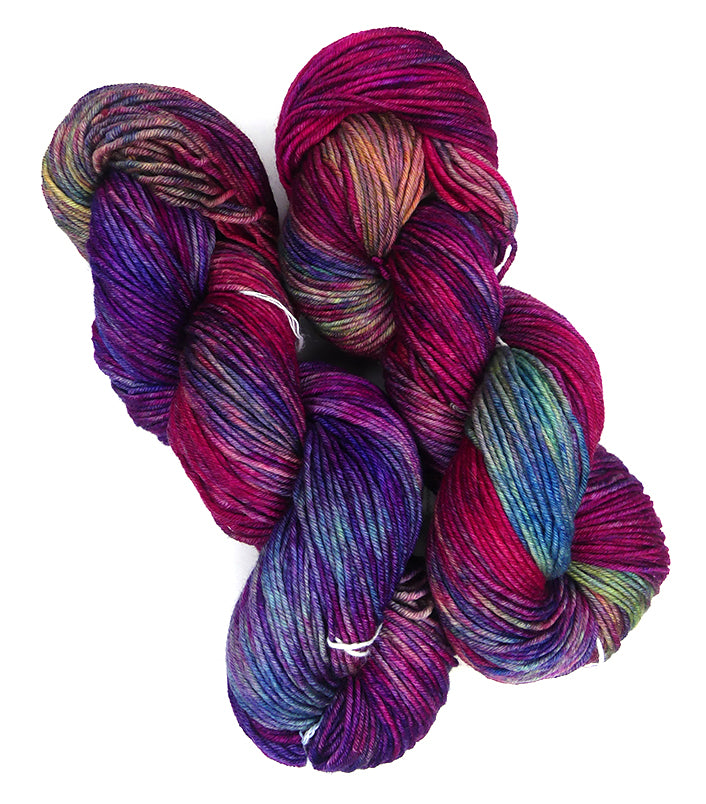 Malabrigo Seis Cabos One of a Kind Colors - Kaleidoscope - Lot B (TWO SKEINS)