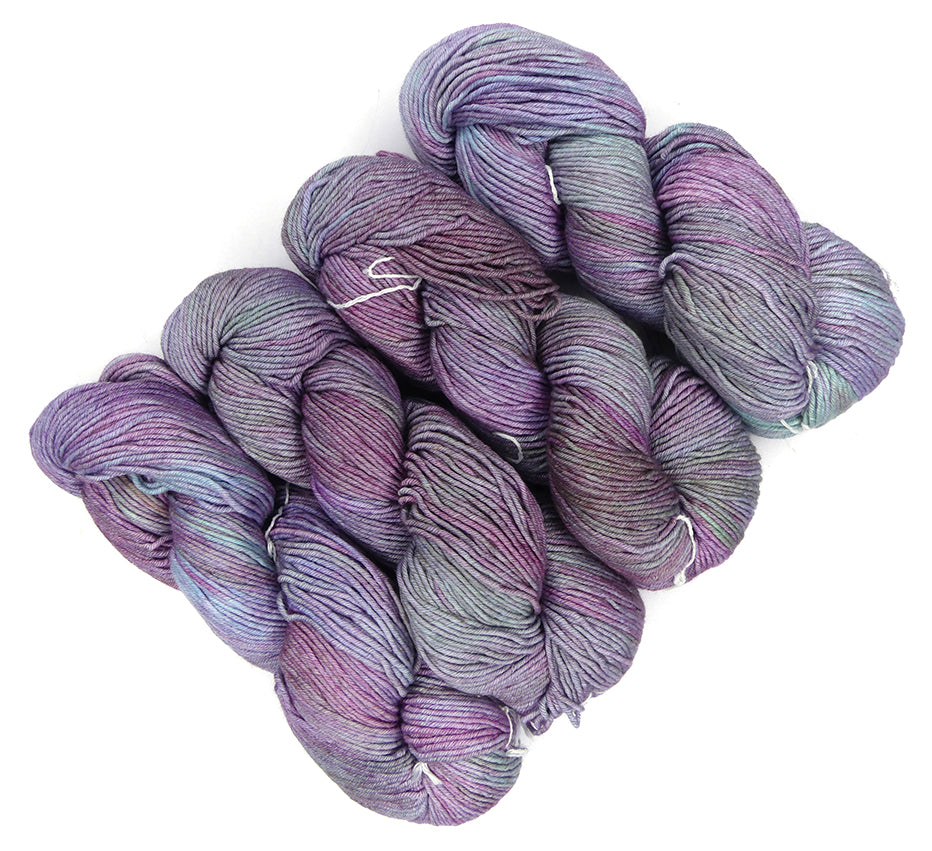 Malabrigo Seis Cabos One of a Kind Colors - Whispering Lilac (FOUR SKEINS)