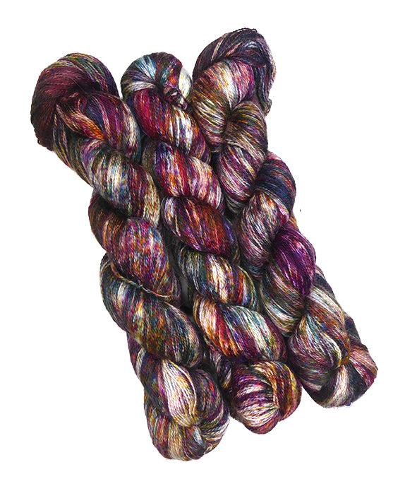 Malabrigo Silkpaca One of a Kind Bag - Abstract Painting (Three Skeins)