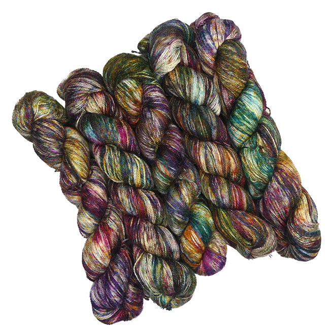 Malabrigo Silkpaca One of a Kind Bag - Faerie Garden - Lot B (5 Skeins)
