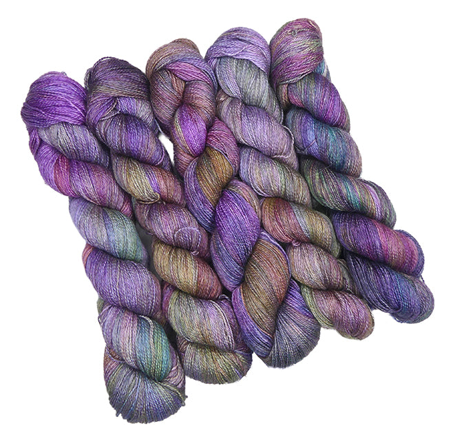 Malabrigo Silkpaca One of a Kind Bag - Lavender Fields (5 Skeins)