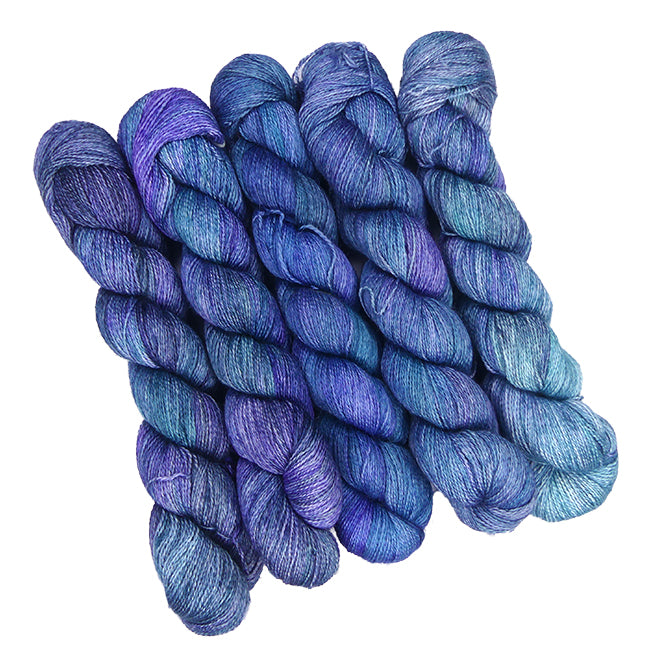 Malabrigo Silkpaca One of a Kind Bag - Mermaid Lagoon (5 Skeins)