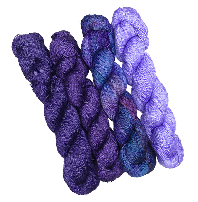 Malabrigo Silkpaca One of a Kind Bag - Whispering Violet (4 Skeins)