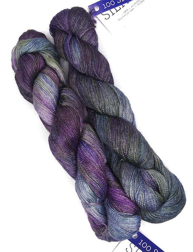 Malabrigo Silkpaca One of a Kind Colors - Dahlia Garden (2 SKEINS)