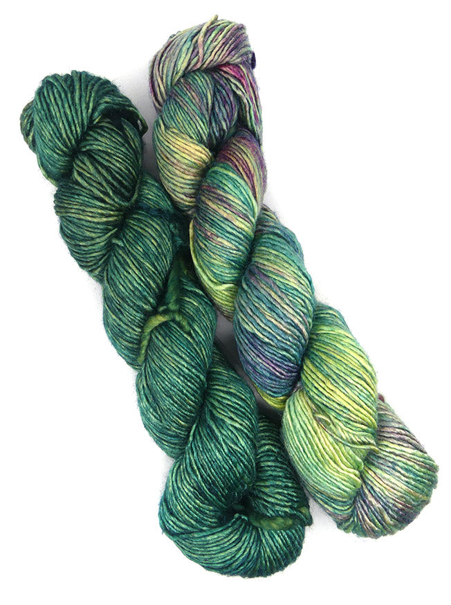 Malabrigo Silky Merino One of a Kind - Emerald Isle (Two Skeins)