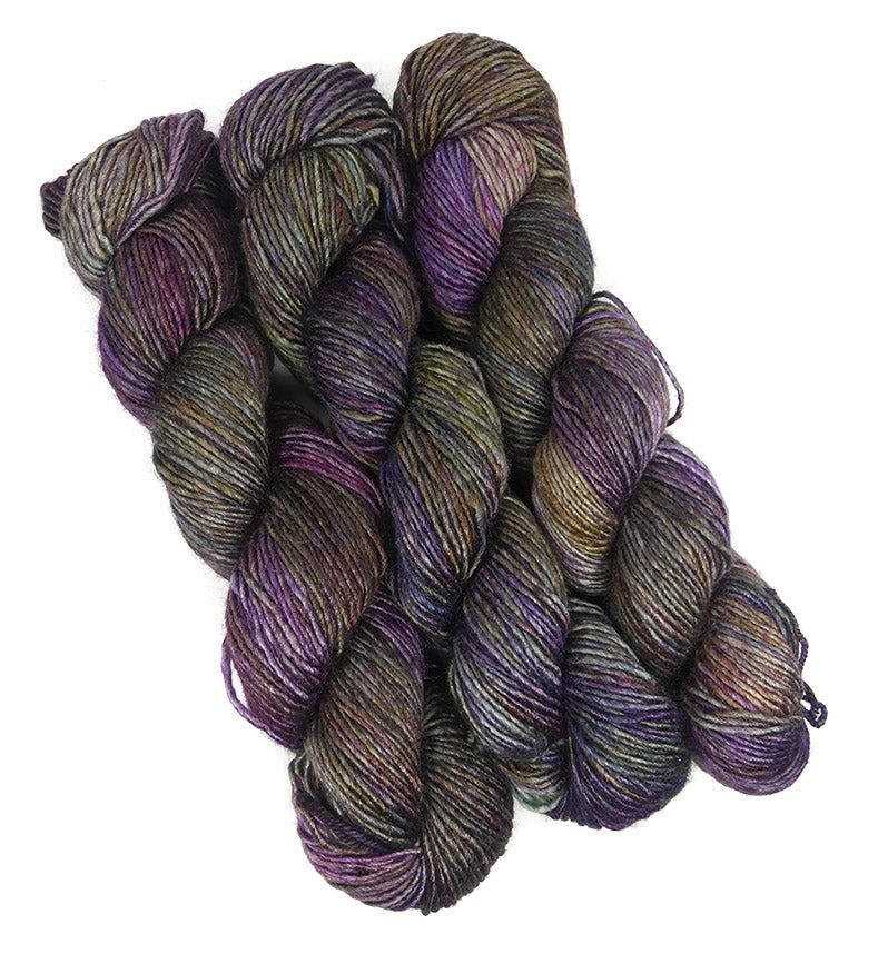 Malabrigo Silky Merino One of a Kind - Iris Garden (Three Skeins)