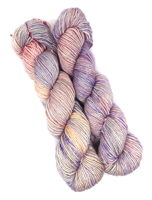 Malabrigo Silky Merino One of a Kind - Pastel Princess - Lot B (Two Skeins)