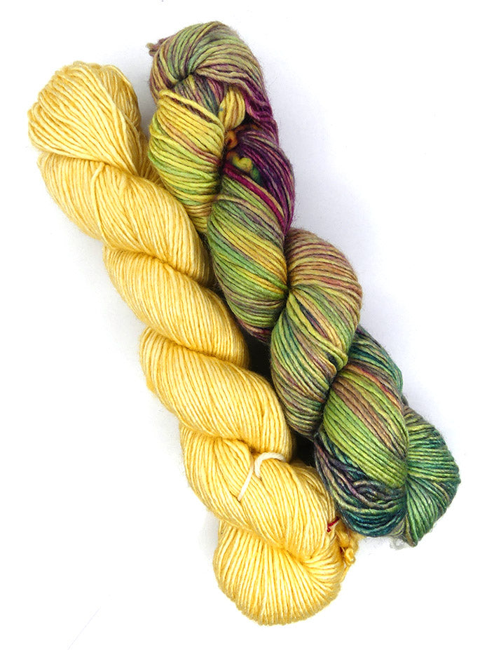 Malabrigo Silky Merino One of a Kind - Sunny Fields (Two Skeins)