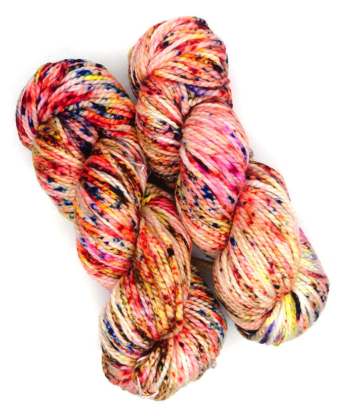 Malabrigo Vientos One of a Kind Color - Fireworks - Lot C (2 SKEINS)